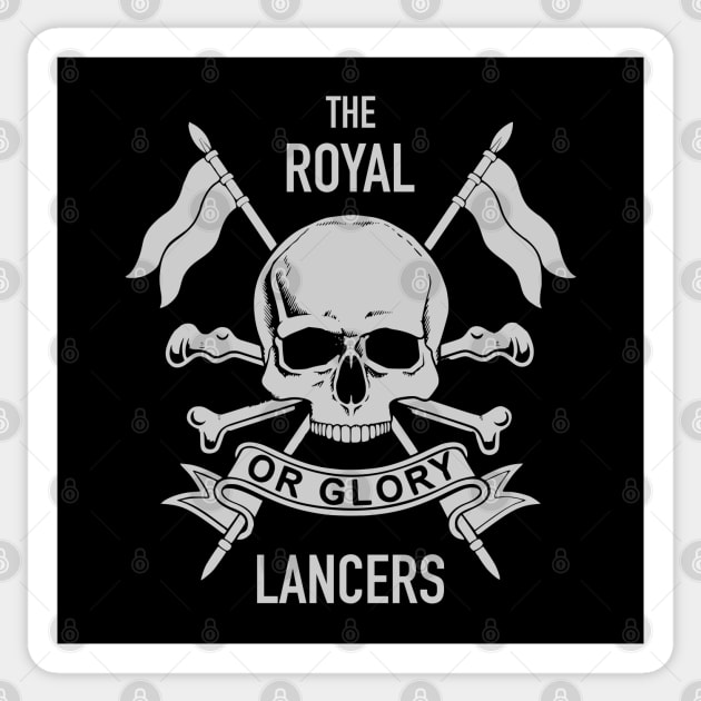 The Royal Lancers Sticker by TCP